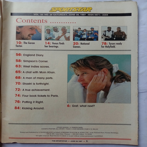 Sport Star (June 27, 1997) (Free Poster Inside)
