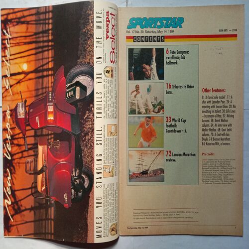Sport Star (Saturday, May 14, 1994 )