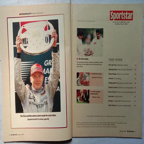 Sport Star (Saturday, May 20, 2000 )