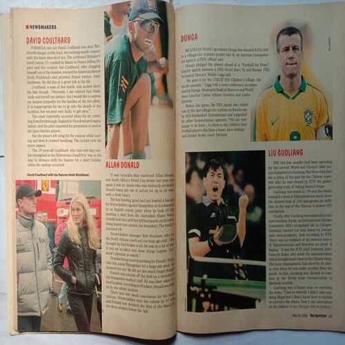 Sport Star (Saturday, May 20, 2000 )