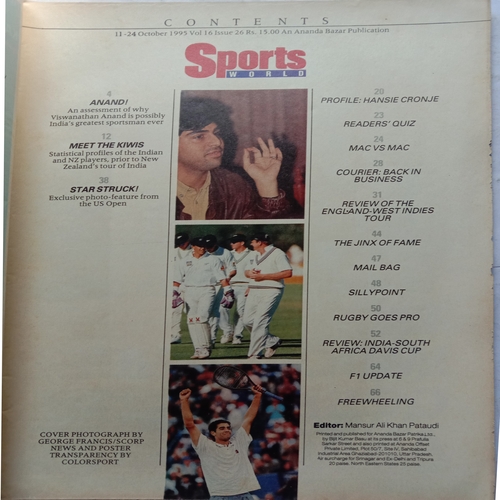 Sports World ( 11-24 October, 1995 )