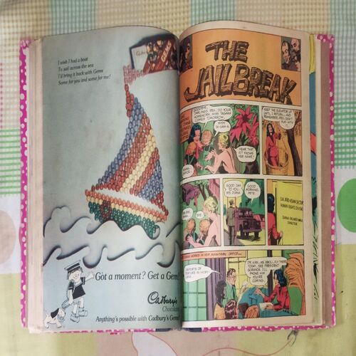(INDRAJAL COMICS) (VOLUME-6) (10 IN 1 SINGLE BINDING), 1.> THE LEGEND OF VALOUR (PART-1), 2.> THE LEGEND OF VALOUR (PART-2), 3.> THE FUGITIVE, 4.> THE GOLD HUNT, 5.> THE MILLION DOLLAR RANSOM, 6.> IN THE DEVIL'S GRIP, 7.> THE NINGH ON THE FORSAKEN ISLAND, 8.> THE LOST ISLAND, 9.> THE JAIL BREAK, 10.> THE HIGHWAY GANG