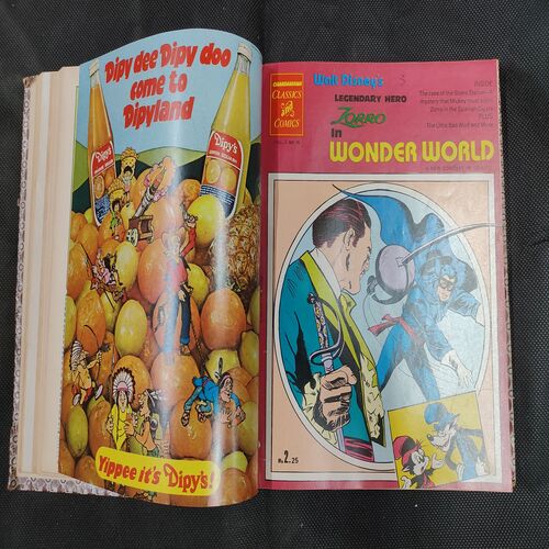 ( 12 In 1 Single Binding ) Chandamama Classics And Comics . Edition :- { 1. Chandamama ( Vol. 02 , No. 13 ) 20th April 1982 .  2. Chandamama ( Vol. 02 , No.14 )  3. Chandamama ( Vol. 02 , No. 15 ) 20th May 1982 .  4. Chandamama ( Vol. 02 , No. 16 ) 5th June 1982 . 5. Chandamama ( Vol. 02 , No. 17 ) 20th June 1982 .   6. Chandamama ( Vol. 02 , No. 18 ) 5th July 1982 . 7. Chandamama ( Vol. 02 , No. 19 ) 20th July 1982 .  8. Chandamama ( Vol. 02 , No. 20 ) 5th August 1982 .  9. Chandamama ( Vol. 02 , No. 21 ) 21th August - 5th september 1982 .  10. Chandamama ( Vol. 02 , No. 22 ) 6th - 20th September 1982 . 11. Chandamama ( Vol. 02 , No. 23 ) 21 September - 5th October 1982 .  12. Chandamama ( Vol. 02 , No. 24 ) 6th - 20th October 1982 }.