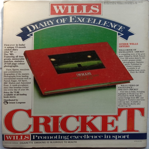 Sports World ( 4-10 November, 1987 )