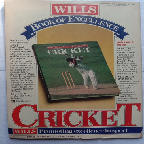 Sports World ( 28 October - 3 November, 1987 )
