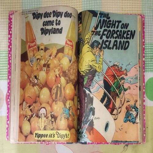 (INDRAJAL COMICS) (VOLUME-6) (10 IN 1 SINGLE BINDING), 1.> THE LEGEND OF VALOUR (PART-1), 2.> THE LEGEND OF VALOUR (PART-2), 3.> THE FUGITIVE, 4.> THE GOLD HUNT, 5.> THE MILLION DOLLAR RANSOM, 6.> IN THE DEVIL'S GRIP, 7.> THE NINGH ON THE FORSAKEN ISLAND, 8.> THE LOST ISLAND, 9.> THE JAIL BREAK, 10.> THE HIGHWAY GANG