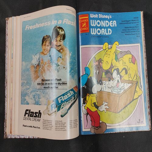 ( 12 In 1 Single Binding ) Chandamama Classics And Comics . Edition :- { 1. Chandamama ( Vol. 02 , No. 13 ) 20th April 1982 .  2. Chandamama ( Vol. 02 , No.14 )  3. Chandamama ( Vol. 02 , No. 15 ) 20th May 1982 .  4. Chandamama ( Vol. 02 , No. 16 ) 5th June 1982 . 5. Chandamama ( Vol. 02 , No. 17 ) 20th June 1982 .   6. Chandamama ( Vol. 02 , No. 18 ) 5th July 1982 . 7. Chandamama ( Vol. 02 , No. 19 ) 20th July 1982 .  8. Chandamama ( Vol. 02 , No. 20 ) 5th August 1982 .  9. Chandamama ( Vol. 02 , No. 21 ) 21th August - 5th september 1982 .  10. Chandamama ( Vol. 02 , No. 22 ) 6th - 20th September 1982 . 11. Chandamama ( Vol. 02 , No. 23 ) 21 September - 5th October 1982 .  12. Chandamama ( Vol. 02 , No. 24 ) 6th - 20th October 1982 }.