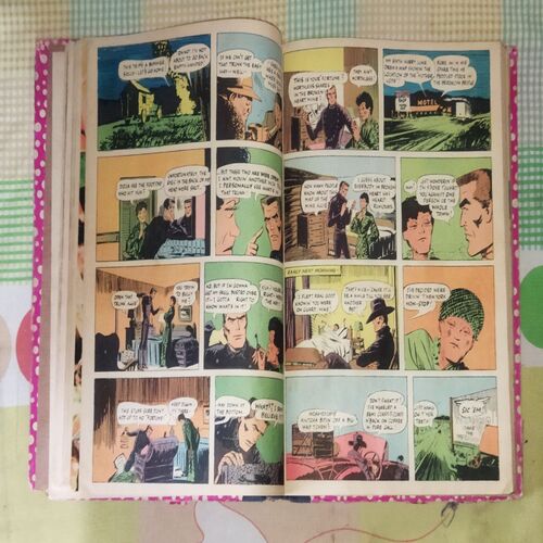 (INDRAJAL COMICS) (VOLUME-6) (10 IN 1 SINGLE BINDING), 1.> THE LEGEND OF VALOUR (PART-1), 2.> THE LEGEND OF VALOUR (PART-2), 3.> THE FUGITIVE, 4.> THE GOLD HUNT, 5.> THE MILLION DOLLAR RANSOM, 6.> IN THE DEVIL'S GRIP, 7.> THE NINGH ON THE FORSAKEN ISLAND, 8.> THE LOST ISLAND, 9.> THE JAIL BREAK, 10.> THE HIGHWAY GANG
