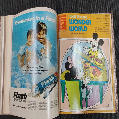 ( 12 In 1 Single Binding ) Chandamama Classics And Comics . Edition :- { 1. Chandamama ( Vol. 02 , No. 13 ) 20th April 1982 .  2. Chandamama ( Vol. 02 , No.14 )  3. Chandamama ( Vol. 02 , No. 15 ) 20th May 1982 .  4. Chandamama ( Vol. 02 , No. 16 ) 5th June 1982 . 5. Chandamama ( Vol. 02 , No. 17 ) 20th June 1982 .   6. Chandamama ( Vol. 02 , No. 18 ) 5th July 1982 . 7. Chandamama ( Vol. 02 , No. 19 ) 20th July 1982 .  8. Chandamama ( Vol. 02 , No. 20 ) 5th August 1982 .  9. Chandamama ( Vol. 02 , No. 21 ) 21th August - 5th september 1982 .  10. Chandamama ( Vol. 02 , No. 22 ) 6th - 20th September 1982 . 11. Chandamama ( Vol. 02 , No. 23 ) 21 September - 5th October 1982 .  12. Chandamama ( Vol. 02 , No. 24 ) 6th - 20th October 1982 }.
