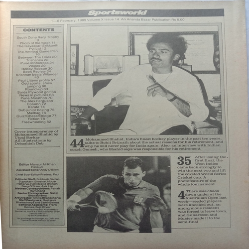 Sports World (1-7 February, 1989)