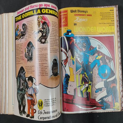 ( 12 In 1 Single Binding ) Chandamama Classics And Comics . Edition :- { 1. Chandamama ( Vol. 02 , No. 13 ) 20th April 1982 .  2. Chandamama ( Vol. 02 , No.14 )  3. Chandamama ( Vol. 02 , No. 15 ) 20th May 1982 .  4. Chandamama ( Vol. 02 , No. 16 ) 5th June 1982 . 5. Chandamama ( Vol. 02 , No. 17 ) 20th June 1982 .   6. Chandamama ( Vol. 02 , No. 18 ) 5th July 1982 . 7. Chandamama ( Vol. 02 , No. 19 ) 20th July 1982 .  8. Chandamama ( Vol. 02 , No. 20 ) 5th August 1982 .  9. Chandamama ( Vol. 02 , No. 21 ) 21th August - 5th september 1982 .  10. Chandamama ( Vol. 02 , No. 22 ) 6th - 20th September 1982 . 11. Chandamama ( Vol. 02 , No. 23 ) 21 September - 5th October 1982 .  12. Chandamama ( Vol. 02 , No. 24 ) 6th - 20th October 1982 }.