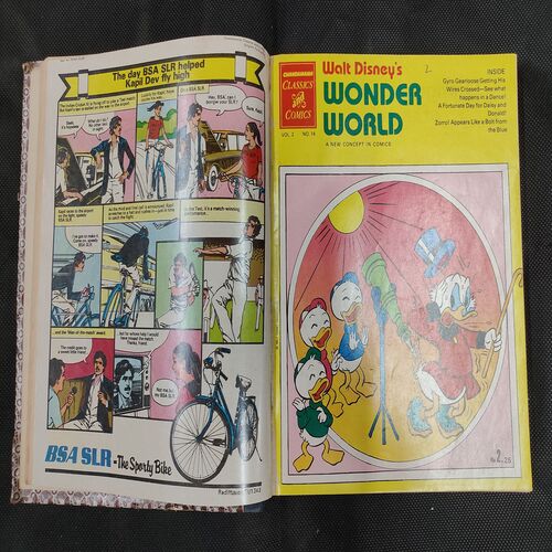 ( 12 In 1 Single Binding ) Chandamama Classics And Comics . Edition :- { 1. Chandamama ( Vol. 02 , No. 13 ) 20th April 1982 .  2. Chandamama ( Vol. 02 , No.14 )  3. Chandamama ( Vol. 02 , No. 15 ) 20th May 1982 .  4. Chandamama ( Vol. 02 , No. 16 ) 5th June 1982 . 5. Chandamama ( Vol. 02 , No. 17 ) 20th June 1982 .   6. Chandamama ( Vol. 02 , No. 18 ) 5th July 1982 . 7. Chandamama ( Vol. 02 , No. 19 ) 20th July 1982 .  8. Chandamama ( Vol. 02 , No. 20 ) 5th August 1982 .  9. Chandamama ( Vol. 02 , No. 21 ) 21th August - 5th september 1982 .  10. Chandamama ( Vol. 02 , No. 22 ) 6th - 20th September 1982 . 11. Chandamama ( Vol. 02 , No. 23 ) 21 September - 5th October 1982 .  12. Chandamama ( Vol. 02 , No. 24 ) 6th - 20th October 1982 }.