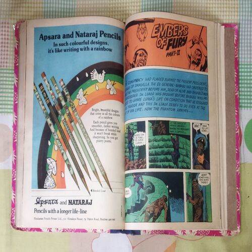 (INDRAJAL COMICS) (VOLUME-4) (10 IN 1 SINGLE BINDING), 1.> THE CALL OF THE JUNGLE, 2.> THE MAGIC SWORD , 3.> THE HORROR DUNGEONS THE SMUGGLER'S RING (PART-2), 5.> THE SMUGGLER'S RING (PART-1), 6.> THE STRANGLER'S TRAP, 7.> BETRAYAL OF THE OATH, 8.> THE HIDDEN VIPERS, 9.> EMBERS OF FURY (PART-2), 10.> EMBERS OF FURY (PART-1)