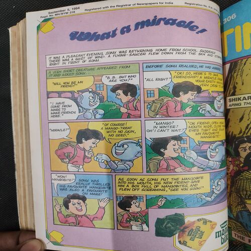 ( 10 In 1 Single Binding ) Tinkle . Edition :- Tinkle No. ( 301 , 302 , 303 , 304 , 305 , 306 , 307 , 308 , 309 & 310 ).