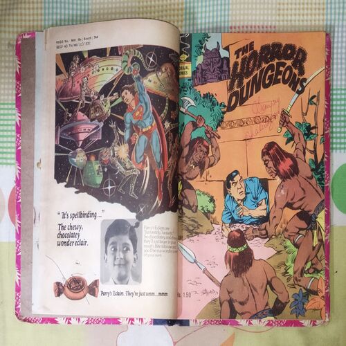 (INDRAJAL COMICS) (VOLUME-4) (10 IN 1 SINGLE BINDING), 1.> THE CALL OF THE JUNGLE, 2.> THE MAGIC SWORD , 3.> THE HORROR DUNGEONS THE SMUGGLER'S RING (PART-2), 5.> THE SMUGGLER'S RING (PART-1), 6.> THE STRANGLER'S TRAP, 7.> BETRAYAL OF THE OATH, 8.> THE HIDDEN VIPERS, 9.> EMBERS OF FURY (PART-2), 10.> EMBERS OF FURY (PART-1)