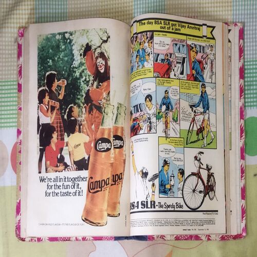 (INDRAJAL COMICS), (VOLUME-3), (10 IN 1 SINGLE BINDING), 1.> SATAN'S DISCIPLES (PART-1) 2.> SATAN'S DISCIPLES (PART-2), 3.> THE MONSTER BOY, 4.> THE ROUGHNECK `MOB', 5.> THE STING OF VENOM, 6.> THE LEGEND OF THE GIANTS, 7.> THE DEMONS OF KOQANIA, 8.> THE SPECTRE OF CRIME, 9.> THE DEVIL'S DOMAIN, 10.> THE FLAMES OF VENGEANCE