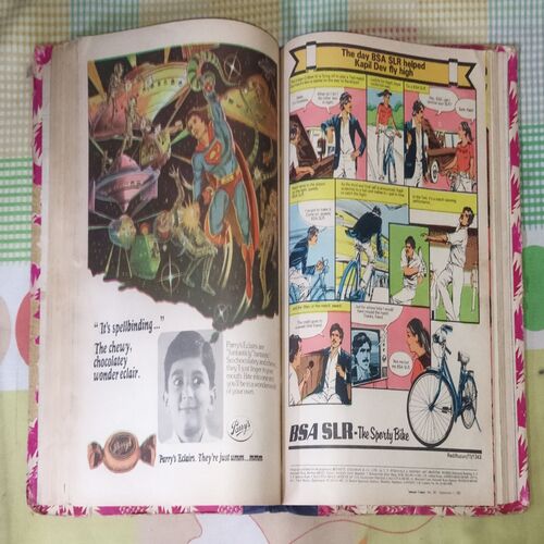 (INDRAJAL COMICS), (VOLUME-3), (10 IN 1 SINGLE BINDING), 1.> SATAN'S DISCIPLES (PART-1) 2.> SATAN'S DISCIPLES (PART-2), 3.> THE MONSTER BOY, 4.> THE ROUGHNECK `MOB', 5.> THE STING OF VENOM, 6.> THE LEGEND OF THE GIANTS, 7.> THE DEMONS OF KOQANIA, 8.> THE SPECTRE OF CRIME, 9.> THE DEVIL'S DOMAIN, 10.> THE FLAMES OF VENGEANCE