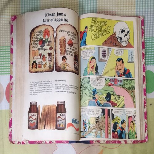 (INDRAJAL COMICS), (VOLUME-3), (10 IN 1 SINGLE BINDING), 1.> SATAN'S DISCIPLES (PART-1) 2.> SATAN'S DISCIPLES (PART-2), 3.> THE MONSTER BOY, 4.> THE ROUGHNECK `MOB', 5.> THE STING OF VENOM, 6.> THE LEGEND OF THE GIANTS, 7.> THE DEMONS OF KOQANIA, 8.> THE SPECTRE OF CRIME, 9.> THE DEVIL'S DOMAIN, 10.> THE FLAMES OF VENGEANCE