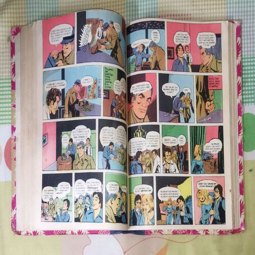 (INDRAJAL COMICS), (VOLUME-3), (10 IN 1 SINGLE BINDING), 1.> SATAN'S DISCIPLES (PART-1) 2.> SATAN'S DISCIPLES (PART-2), 3.> THE MONSTER BOY, 4.> THE ROUGHNECK `MOB', 5.> THE STING OF VENOM, 6.> THE LEGEND OF THE GIANTS, 7.> THE DEMONS OF KOQANIA, 8.> THE SPECTRE OF CRIME, 9.> THE DEVIL'S DOMAIN, 10.> THE FLAMES OF VENGEANCE