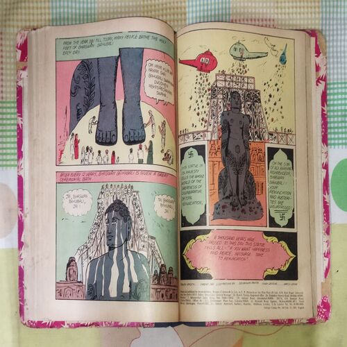 (INDRAJAL COMICS), (VOLUME-2), (10 IN 1 SINGLE BINDING), 1.> THE 22nd PHANTOM (PART-1), 2.> THE 22nd PHANTOM (PART-2), 3.> THE PHANTOM'S WRATH, 4.> THE SLAVE MARKET OF MUCAR (PART-1), 6.> THE DIAMOND ROBBERS, 7.> BHARAT BAHUBALI, 8.> THE MYSTERY OF THE HEADLESS GHOST, 9.> THE ROYAL PRISONER, 10.> THE RING OF FEAR