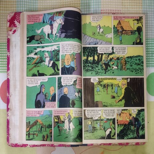 (INDRAJAL COMICS), (VOLUME-2), (10 IN 1 SINGLE BINDING), 1.> THE 22nd PHANTOM (PART-1), 2.> THE 22nd PHANTOM (PART-2), 3.> THE PHANTOM'S WRATH, 4.> THE SLAVE MARKET OF MUCAR (PART-1), 6.> THE DIAMOND ROBBERS, 7.> BHARAT BAHUBALI, 8.> THE MYSTERY OF THE HEADLESS GHOST, 9.> THE ROYAL PRISONER, 10.> THE RING OF FEAR