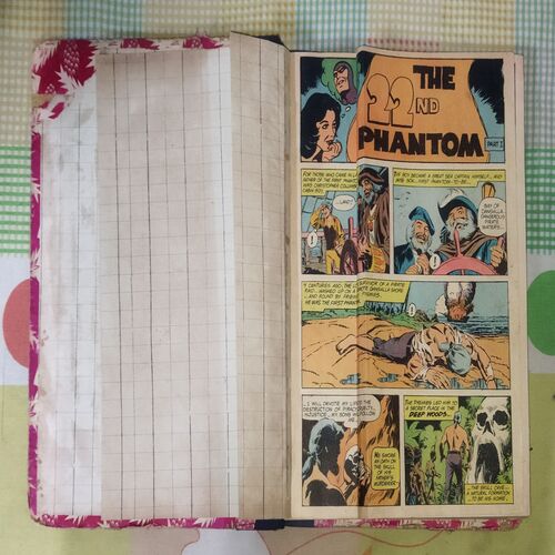 (INDRAJAL COMICS), (VOLUME-2), (10 IN 1 SINGLE BINDING), 1.> THE 22nd PHANTOM (PART-1), 2.> THE 22nd PHANTOM (PART-2), 3.> THE PHANTOM'S WRATH, 4.> THE SLAVE MARKET OF MUCAR (PART-1), 6.> THE DIAMOND ROBBERS, 7.> BHARAT BAHUBALI, 8.> THE MYSTERY OF THE HEADLESS GHOST, 9.> THE ROYAL PRISONER, 10.> THE RING OF FEAR