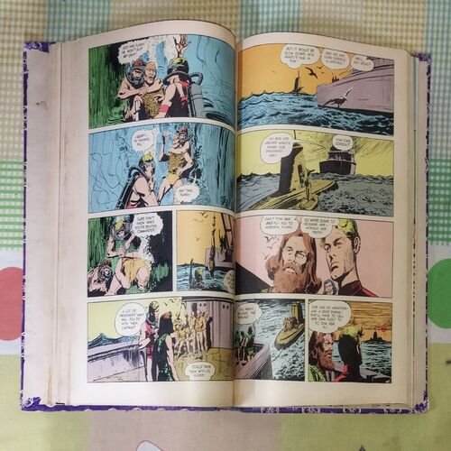 (INDRAJAL COMICS) (10 IN SINGLE BINDING), 1.> THE MANTLE OF MYSTERY, 2.> THE SACRED CITY OF GOLD, 3.> AMBUSH ON THE BEACH, 4.> THE PHANTOM'S PARADISE, 5.> THE WARUMBA TREASURE, 6.> THE SLY SEA WOLVES, 7.> THE LEGENDARY BENEFACTOR, 8.> THE DRUG SCANDAL, 9.> THE EMPEROR'S DREAM, 10.> THE FALSE LEGACY
