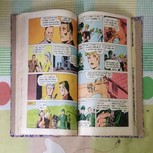 (INDRAJAL COMICS) (10 IN 1 SINGLE BINDING), 1.> THE GREEN-EYED MONSTER(PART-2), 2.>THE GREEN-EYED MONSTER(PART-3), 3.>THE WITCHES COVE, 4.> JALADASYUON KE JAAL MEIN (LANGUAGE-HINDI), 5.> VAHASHI SHAHJADA(LANGUAGE-HINDI), 6.> GHAGHAKATE SITAARE(LANGUAGE-HINDI), 7.> THE TREASURE TRAIL, 8.> BRUSH WITH DEATH, 9.> THE GAME OF TREACHERY, 10.> BEYOND THE BOILING RIVER
