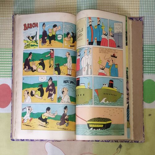 (INDRAJAL COMICS) (10 IN 1 SINGLE BINDING), 1.> THE GREEN-EYED MONSTER(PART-2), 2.>THE GREEN-EYED MONSTER(PART-3), 3.>THE WITCHES COVE, 4.> JALADASYUON KE JAAL MEIN (LANGUAGE-HINDI), 5.> VAHASHI SHAHJADA(LANGUAGE-HINDI), 6.> GHAGHAKATE SITAARE(LANGUAGE-HINDI), 7.> THE TREASURE TRAIL, 8.> BRUSH WITH DEATH, 9.> THE GAME OF TREACHERY, 10.> BEYOND THE BOILING RIVER
