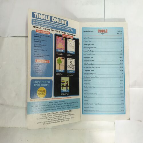 TINKLE DIGEST (SEPTEMBER 2011,NO-237)