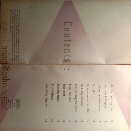 Osho Times (November 1999)