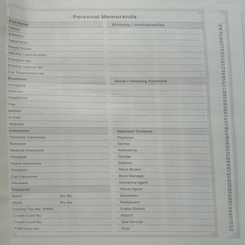 Diary 2013