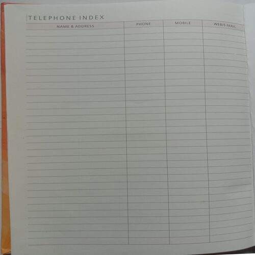 Diary 2020