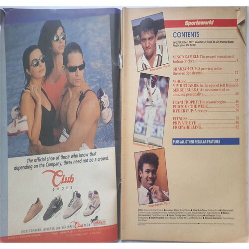 Sports World ( 16 - 22 October, 1991 )
