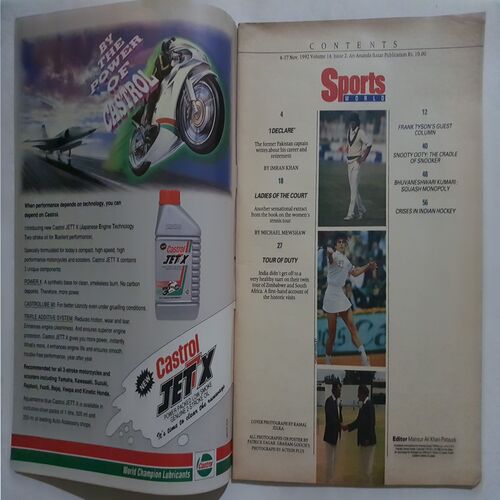 Sports World ( 4 - 17 November, 1992 )