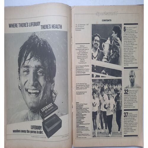 Sports World ( 16 - 22 September, 1987  )