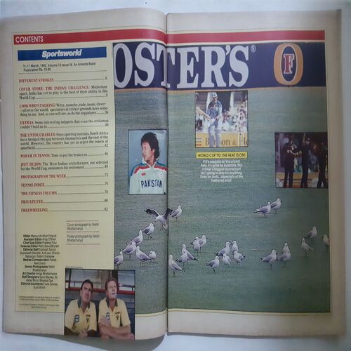Sports World ( 11 - 17 March, 1992 )