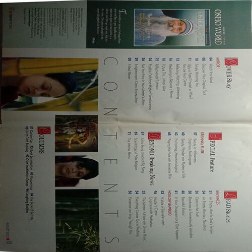Osho World (August 2012)
