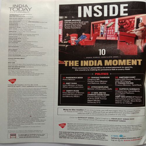 India Today (April 3, 2023)