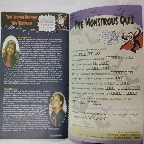 Dental Diaries  The Ire Of A Vampire (Tinkle Presents )