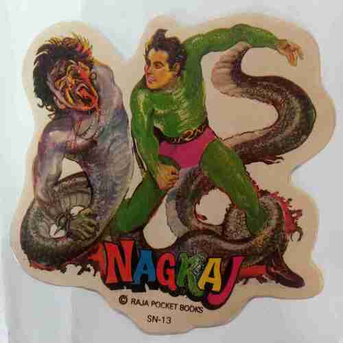 Freebies Paper Sticker ( Nagraj )
