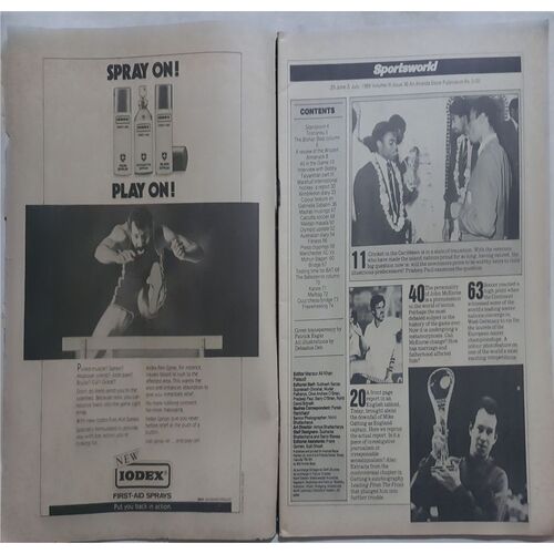 Sports World ( 29 June - 5 July, 1988 )
