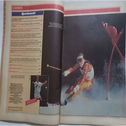 Sports World ( 5 - 11 February, 1992 )