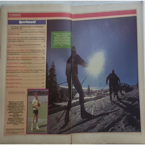 Sports World ( 12 - 18 February, 1992 )