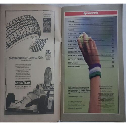 Sports World ( 17 - 23 July, 1991 )
