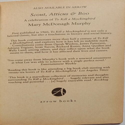 To Kill A Mockingbird (By Harper Lee)
