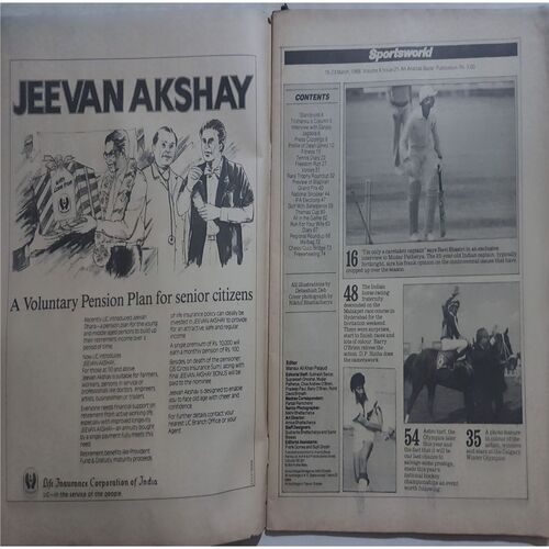Sports World ( 16 - 22 March, 1988 )