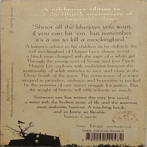 To Kill A Mockingbird (By Harper Lee)