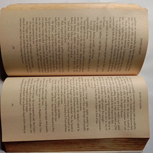 Paths Of Glory (By Jeffrey Archer)