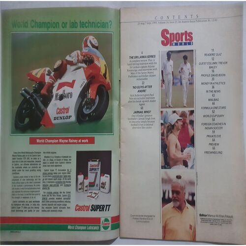 Sports World ( 25 August - 7 September , 1993 )